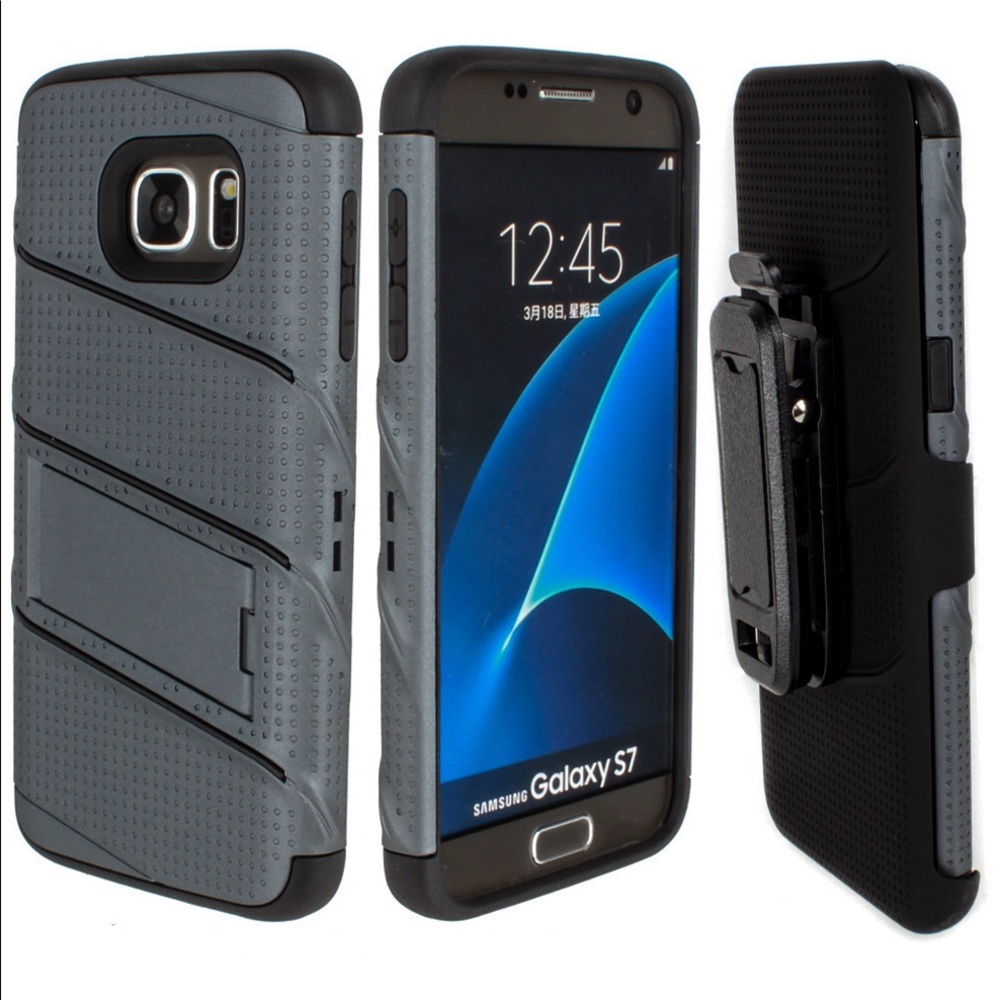 Samsung Galaxy S7 Heavy Duty Rugged Holster Combo
